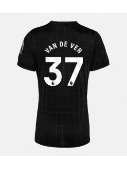 Billige Tottenham Hotspur Micky van de Ven #37 Bortedrakt Dame 2025-26 Kortermet